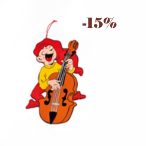 BRAMMING NISSER I TRÆ - 35 CM   -15%