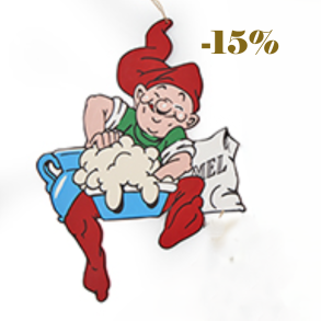 BRAMMING NISSER I TRÆ - 40 CM    -15%