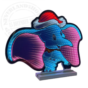 NEONSKILTE MED DISNEY FIGURER & FIGUR MED SPEJLEFFEKT