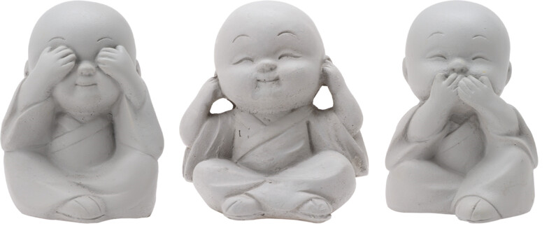 BUDDHA IKKE SE /  HRE / TALE"  LYSEGR