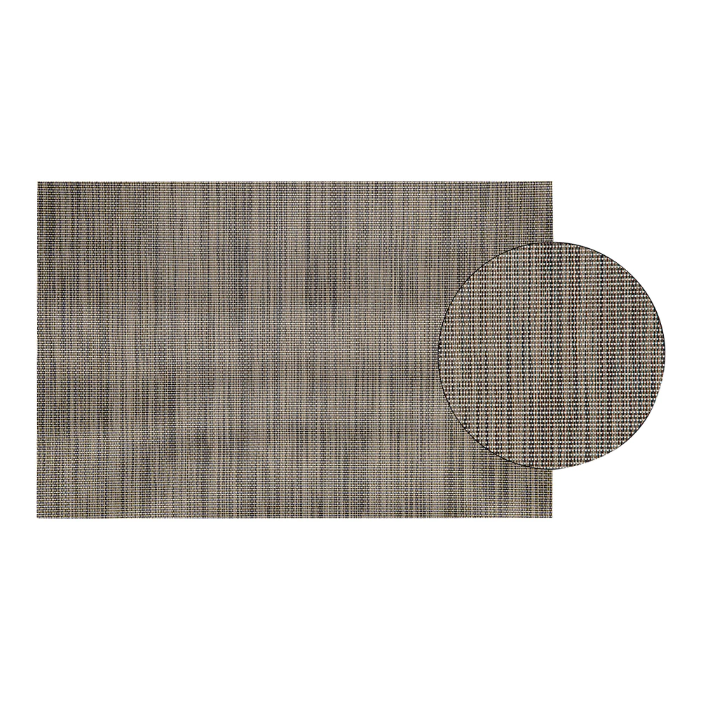 DKKESERVIET 45 x 30 CM  LYSEBRUN