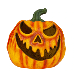 HALLOWEEN GR�SKAR MED LED LYS � H33 CM