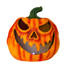 HALLOWEEN GR�SKAR MED LED LYS � H33 CM