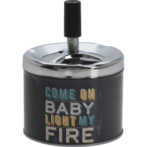 ASKEBGER MED DREJESYSTEM  COME ON BABY LIGHT MY FIRE