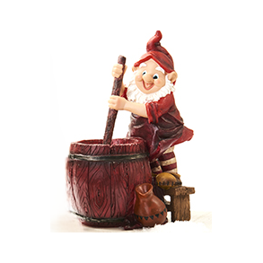 POBRA SKOVMAND RRER RUNDT I EN TNDE 27 CM  RD