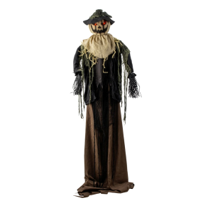 HALLOWEEN-FUGLSKR�MSEL MED LYD, LED-LYS OG BEV�GELSE � H180-220 CM