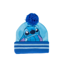 STITCH HUE OG HANDSKE S�T � LYSEBL�/BL�