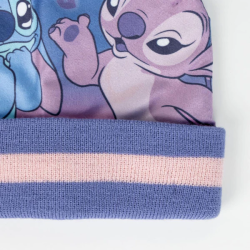 STITCH HUE, HALSEDISSE &amp; HANDSKER � BL�, LILLA &amp; LYSER�D