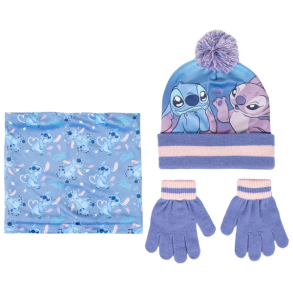 STITCH HUE, HALSEDISSE & HANDSKER � BL�, LILLA & LYSER�D