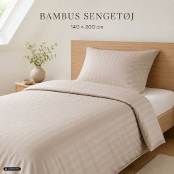 BAMBUS SATIN SENGES�T � SLOTSGR�