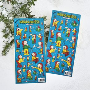 BRAMMING PAPIR STICKERS 28 X 13 CM (2 ARK)  OLD TIME