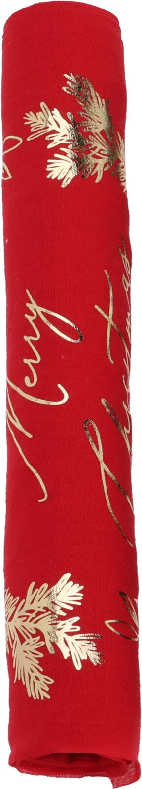 JULEBORDLBER MED MNSTER  RD MED GYLDNE GRENE