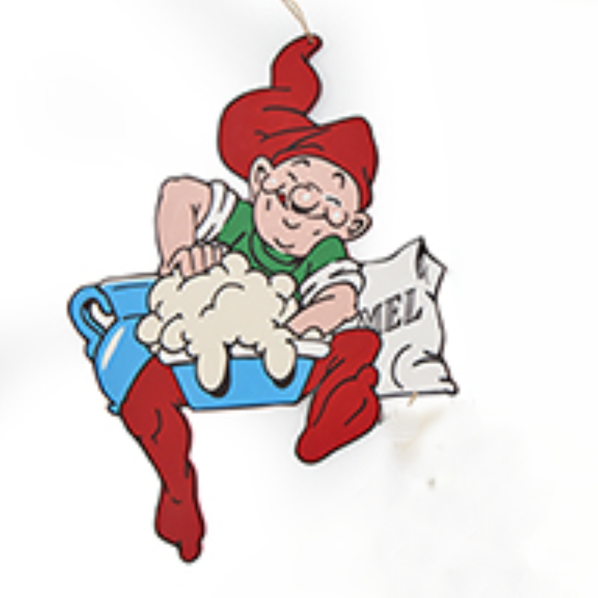 BRAMMING TR NISSE BAGER DEJLIGT JULEBRD  40 CM