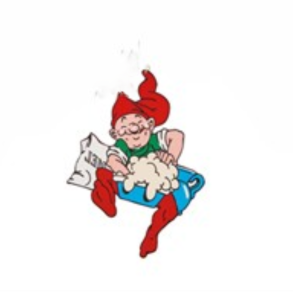 BRAMMING TR NISSE BAGER DEJLIGE JULEKAGER  25 CM