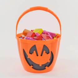 TRICK OR TREAT SPAND MED LYS I H�NDTAGET � ORANGE