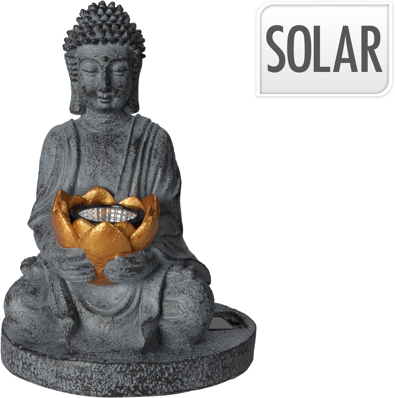 BUDDHA  RUSTY GULD FINISH