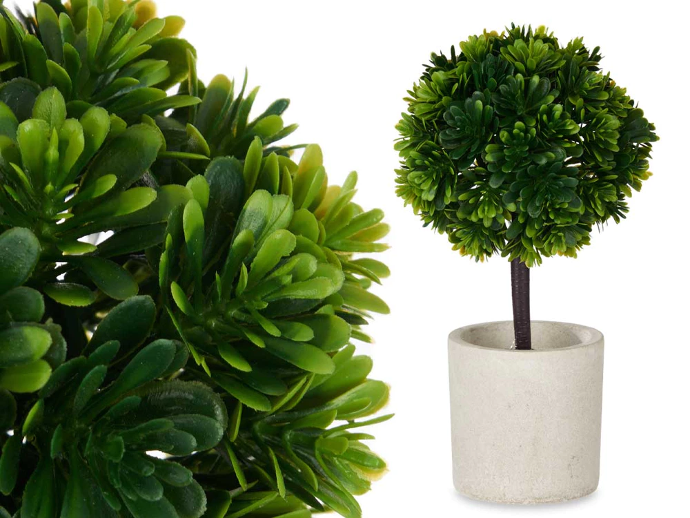 FLOT GRNT PLASTR I LYS GR CEMENTPOTTE  NR 4