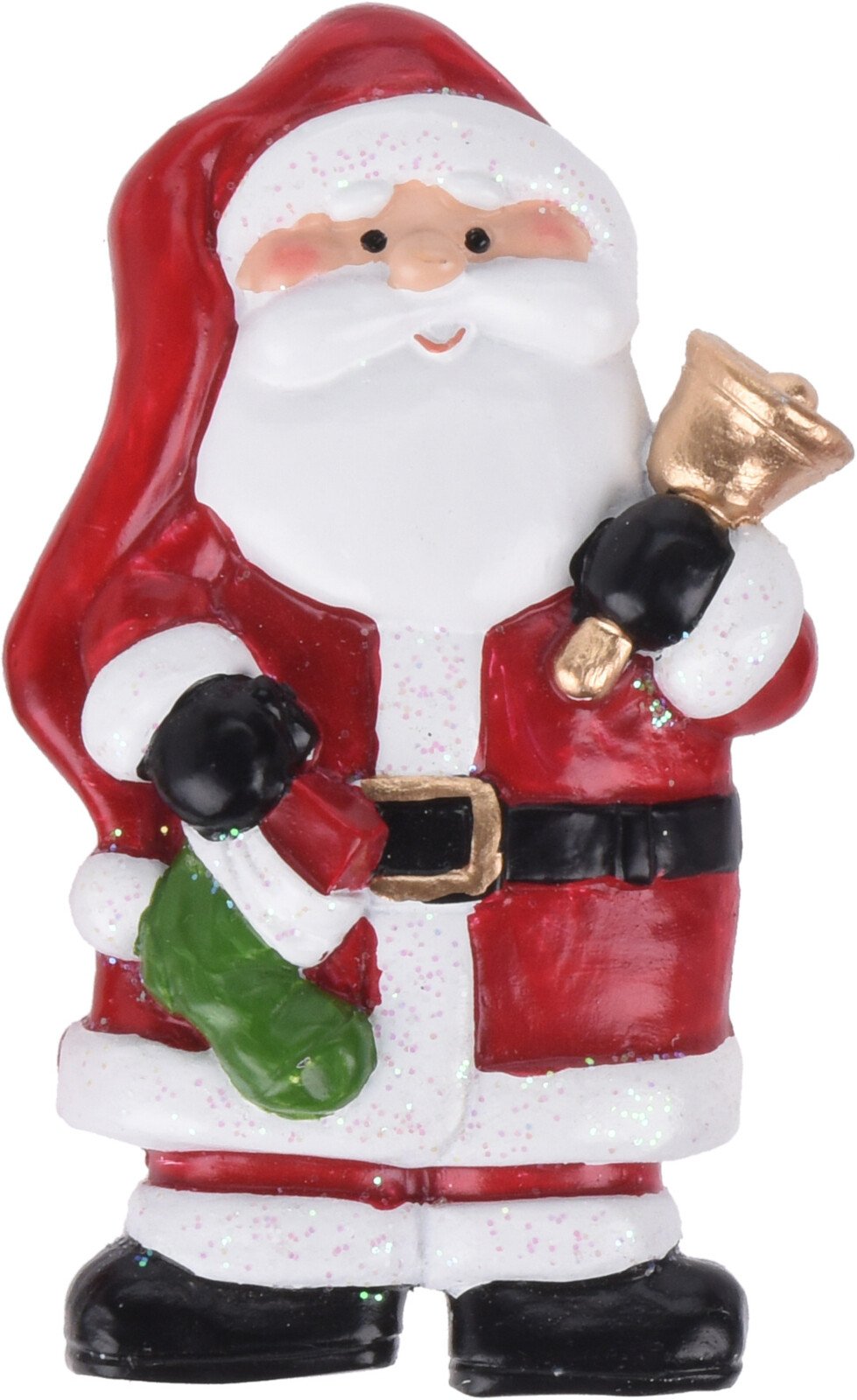 MEMOMAGNET  JULEMAND MED JULESOK OG KLOKKE