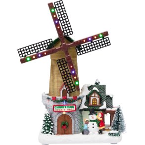 VINDMLLE MED CHRISTMAS COOKIE SHOP 