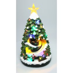 JULETR MED LED OG BEVGELSE