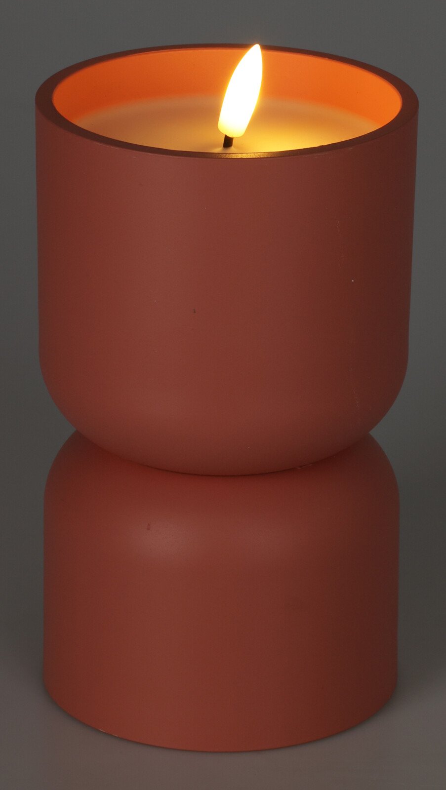 LED-LYS TIL UDENDRS BRUG H16,5 CM  RDBRUN