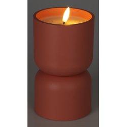 LED-LYS TIL UDENDRS BRUG H16,5 CM  RDBRUN