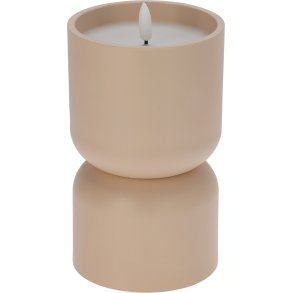 LED-LYS TIL UDENDRS BRUG H16,5 CM  TAUPE
