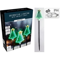 HAVELYS MED UENDELIG EFFEKT  3 STK JULETRER