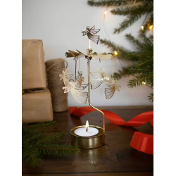 ENGLESPIL MED FLYVENDE ENGLE  GULD