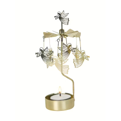 ENGLESPIL MED FLYVENDE ENGLE  GULD