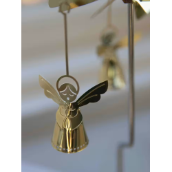 ENGLESPIL MED SYNGENDE ENGLE  GULD