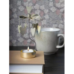 ENGLESPIL MED SDE HJERTER  GULD