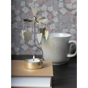 ENGLESPIL MED SDE HJERTER  GULD