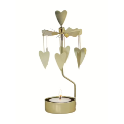 ENGLESPIL MED SDE HJERTER  GULD