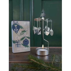 ENGLESPIL MED JULEFIGUR  SLV