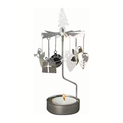 ENGLESPIL MED JULEFIGUR  SLV