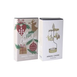 ENGLESPIL MED ENGLE OG JULETING  GULD