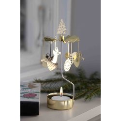 ENGLESPIL MED ENGLE OG JULETING  GULD