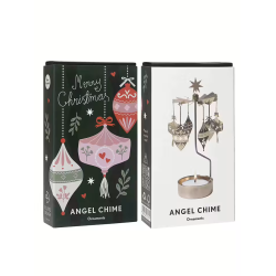 ENGLESPIL MED ENGLEKLOKKE ORNAMENTS  GULD