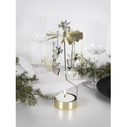 ENGLESPIL MED FLYVENDE ENGLE XL  GULD