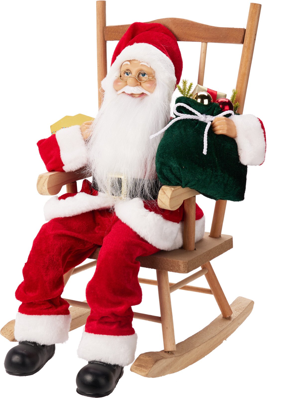 JULEMAND I GYNGESTOL  25 X 35 X 45 CM