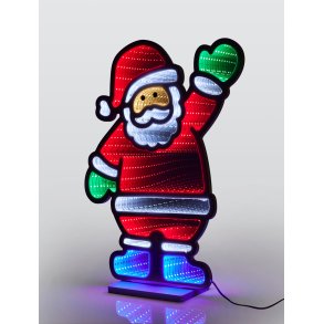 JULEMAND SPEJL MED INFINITY LED  33 X 45 CM