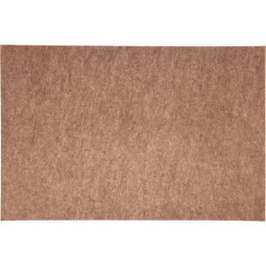 DKKESERVIET I GENBRUGSPOLYESTER 45 X 30 CM  RDBRUN