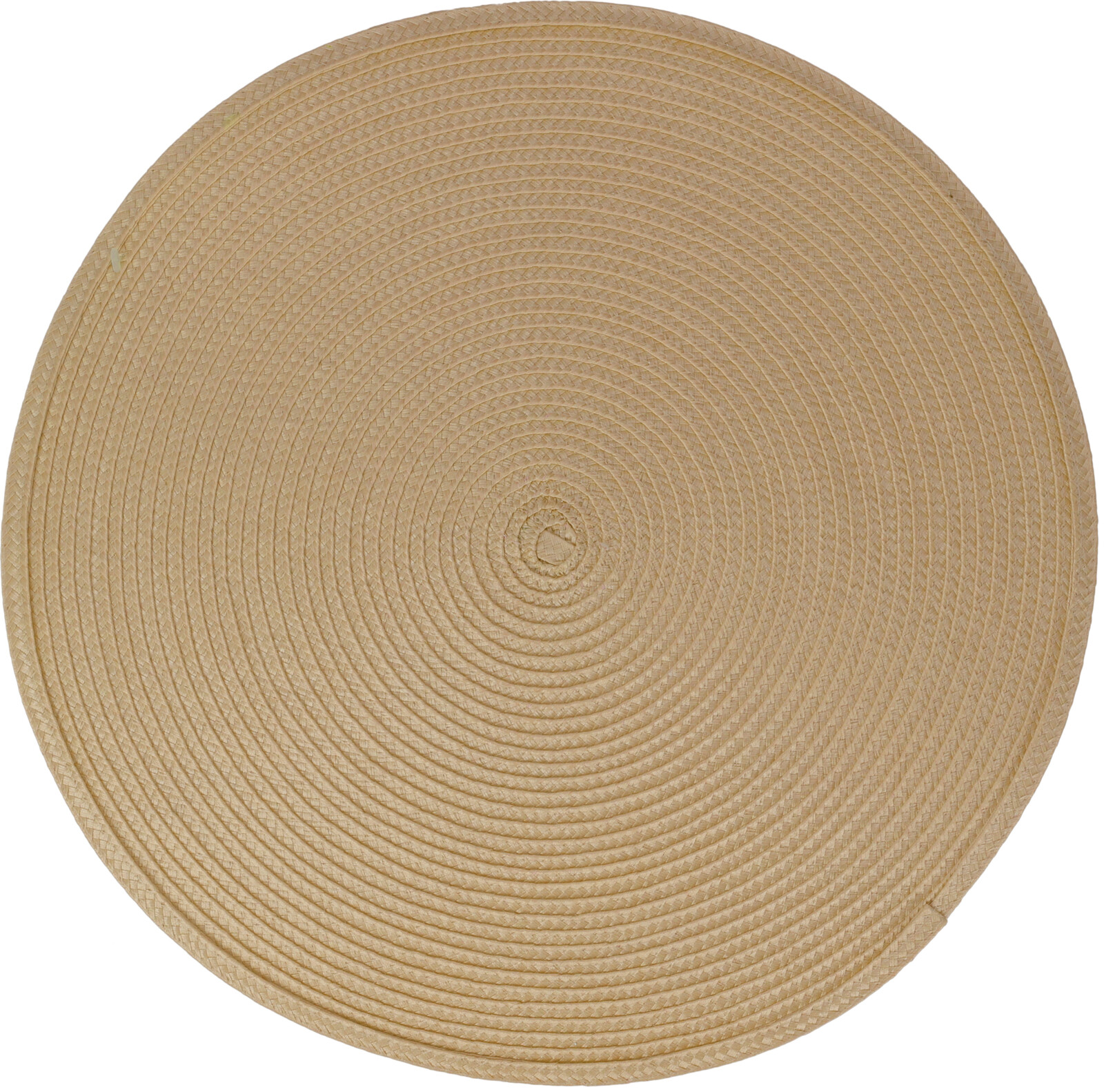 DKKESERVIETTE RUND D38 CM  CREME