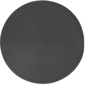 DKKESERVIETTE RUND D38 CM  SORT