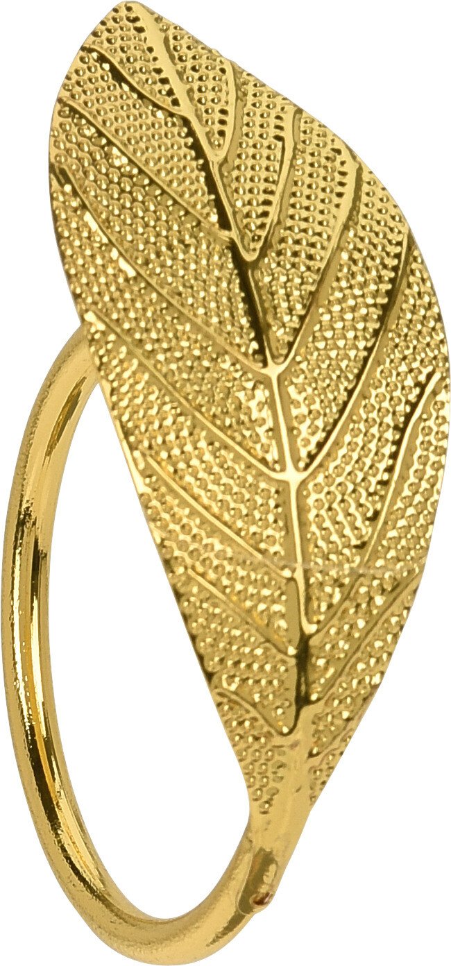 SERVIETRINGE MED BLADE  GULD NR 1