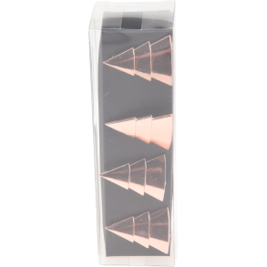 SERVIETRINGE MED JULETR  ROSEGULD