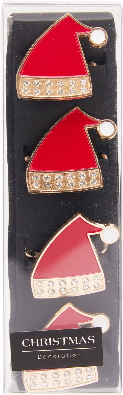 SERVIETRINGE 4 STK I SKE  NISSEHUER