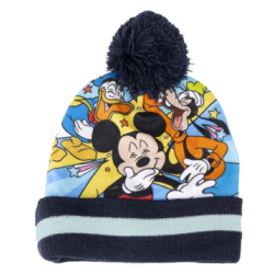 DISNEY FIGUR HUE &amp; HANDSKER � BL�