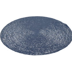 DKKESERVIETTE RUND DIA 37 CM  MRKEBL